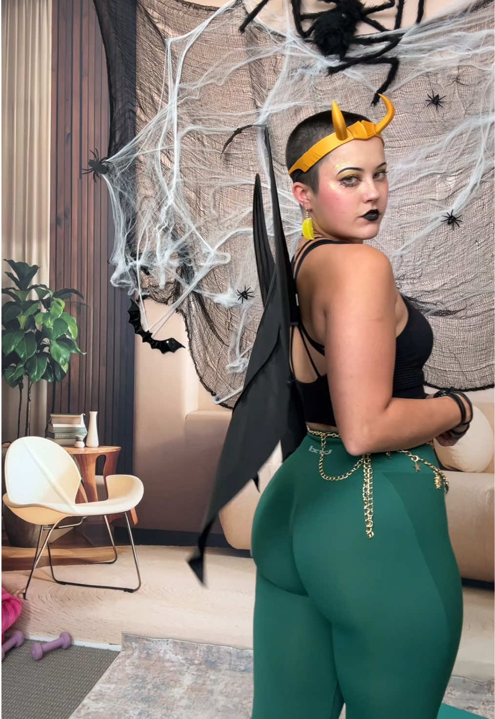 Halloween vibes in my @BRXL #fyp #leggings #halloween #athleticwear #style (once again filmed after the live ended so ntm on meeee) 