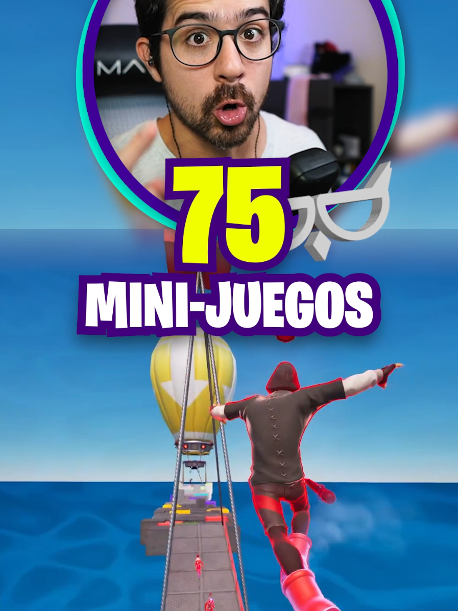 Minijuegos Divertidos para jugar con tus amigos en Fortnite 😱 #gamerentiktok #fortnite #fortnitenoticias #brainrot 