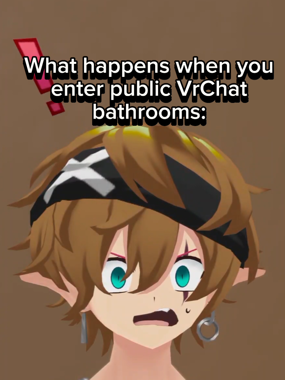 What happens when you enter public VrChat bathrooms @amazixxe @CrystalTheOrca #vrchatmemes #vrchatfunny #vrchatcomedy #vrchat #vrc 