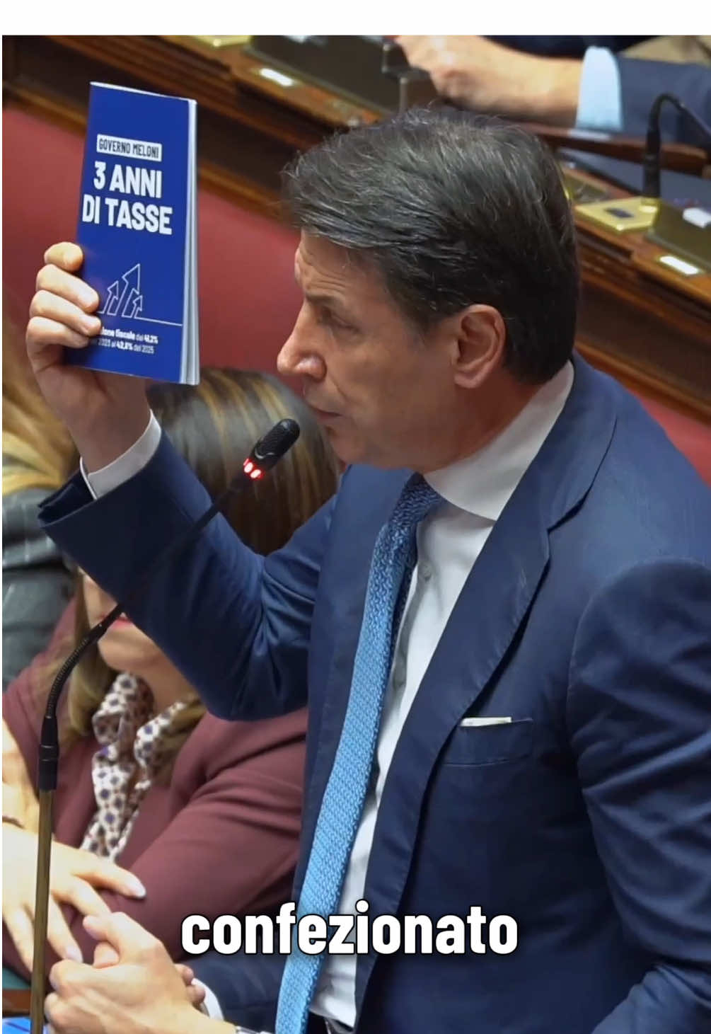 Io non so cosa ci sia da ridere di fronte a 3 anni di tasse.