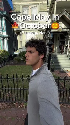 Nana and I went on a date in Cape May🎃 #nj #capemay #october #fall #portcapemay  Bracelet: @pigandhen  Outfit: @Vuori Clothing 