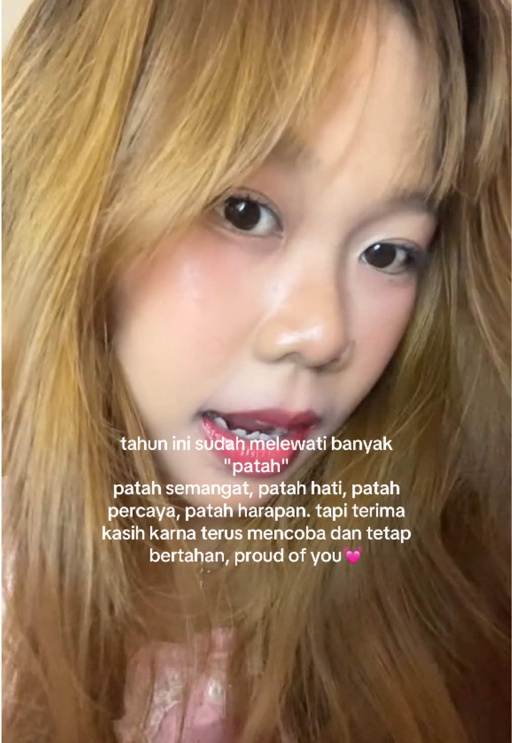 2025 hampir selesai dan kamu tetap bertahan🩷 #foryoupage #nadinamizahsong 