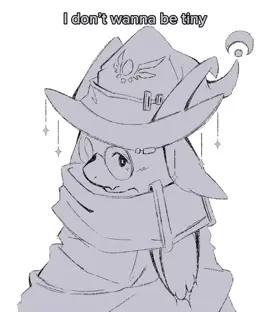 I don’t wanna be tiny #tiny #deltarune #ralsei #trending #furry 