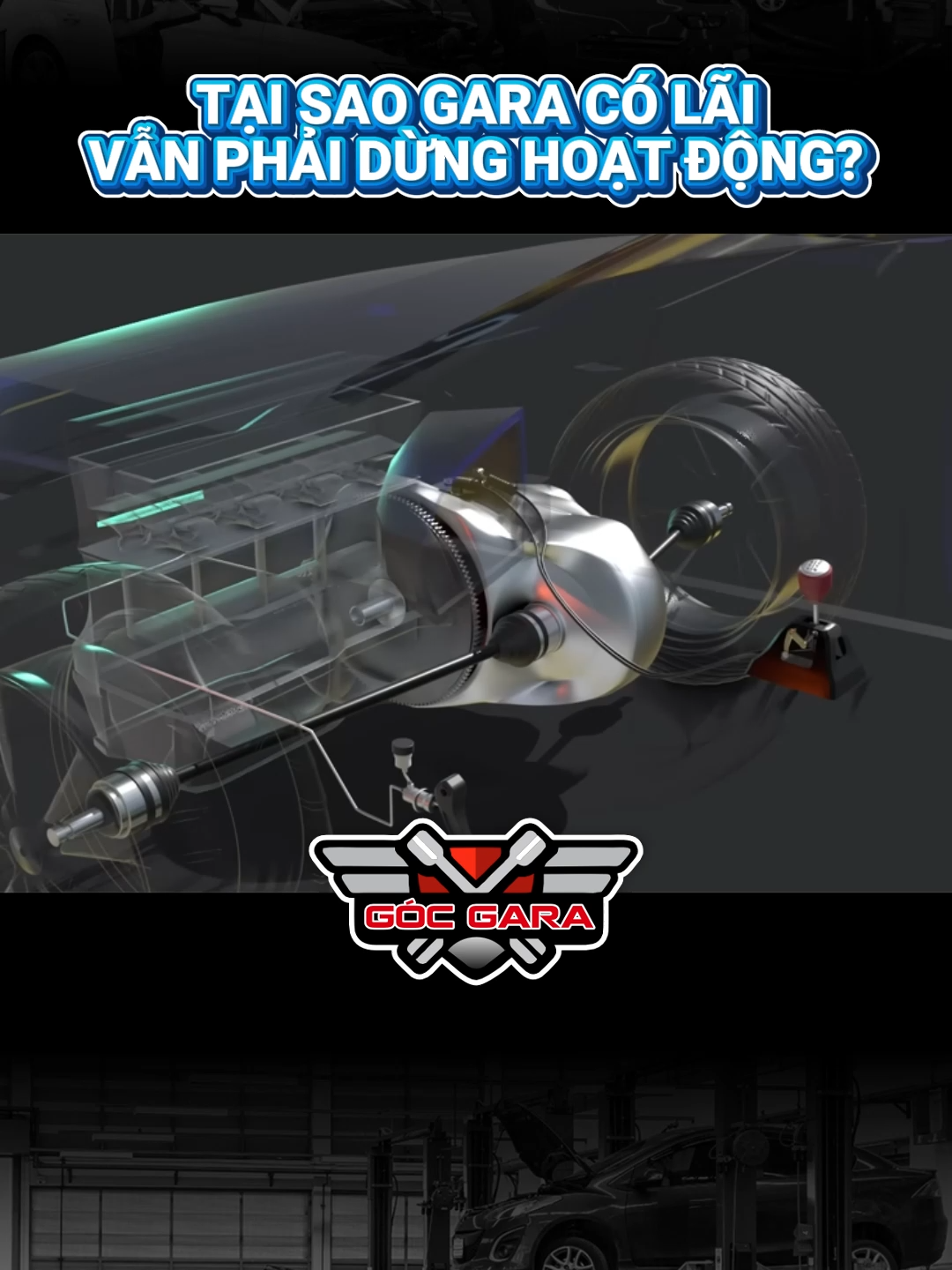 Tại sao gara có lãi mà vẫn không thể duy trì hoạt động? #garaoto #garage #dongtien #taichinh