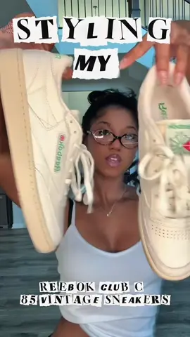Styling my @Reebok Official Club C 85 Vintage sneakers from @Journeys for every college occasion #sponsored #styling #college 