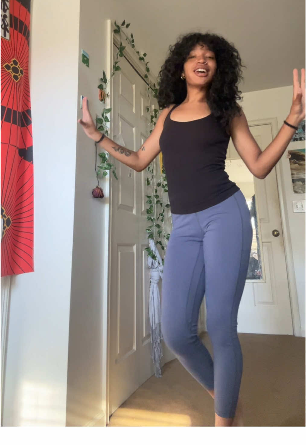 the #alphafemale is respected more than she is sexualized #petite #runner #blairwaldorf #gymshark 