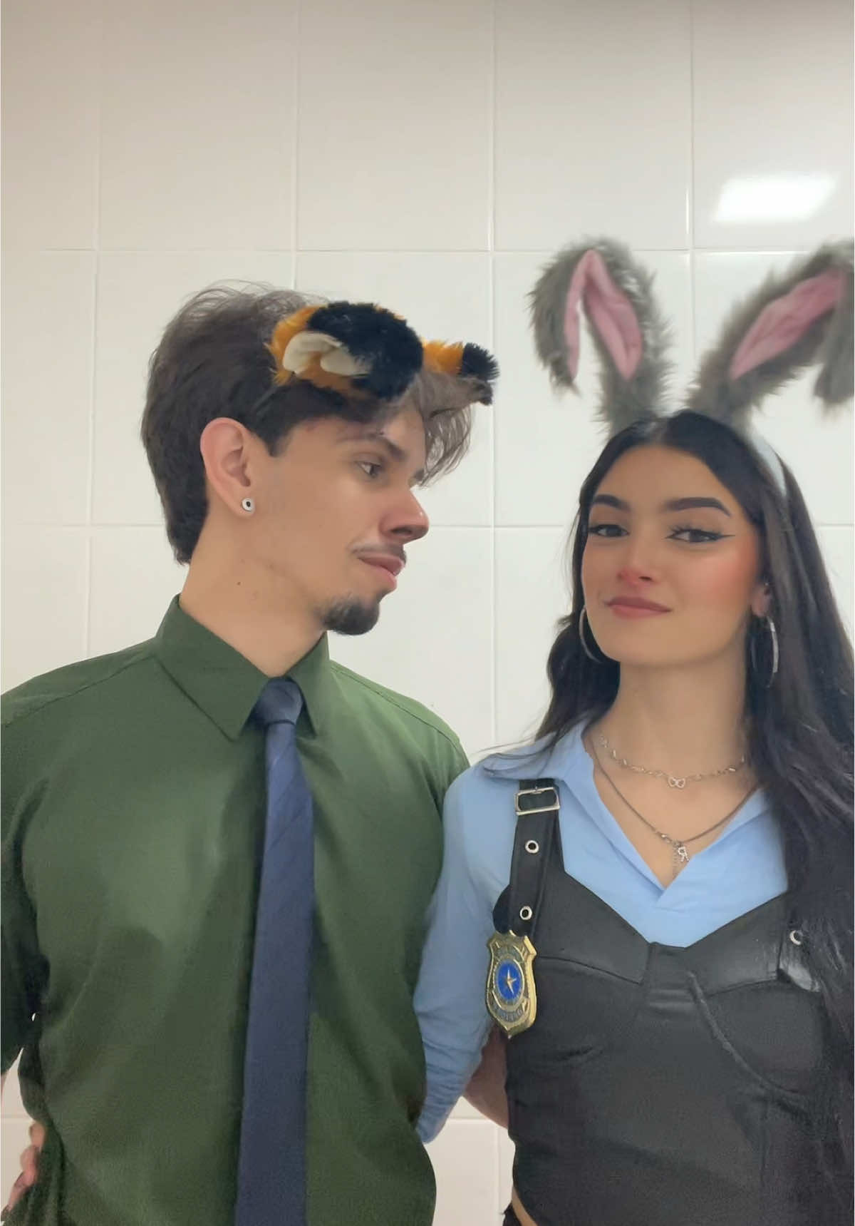 🐰🦊✨ #judyhopps #nickwilde #zootopia #Halloween #costume 