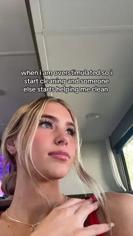 like thank you for the help but I NEED TO DO IT. #overstimulated #cleaning #fyp #creatorsearchinsights #trending 