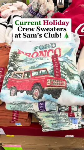 🎄Cozy up this holiday season with Sam's Club's Holiday Crewneck Sweaters – the ultimate festive fleece! Grab yours now in store or online using the link in our bio before they're gone! ❄️🛍️ #samspartner #HolidayVibes #SamsClubFinds #samsclubbing 