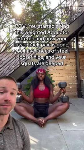 Hip opening mobility is key for back pain! @Elisha @Muscle and Motion 