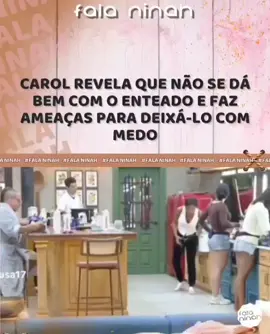 CAROL REVELA AMEAÇAS QUE FAZ AO SEU ENTEADO #fyp #afazenda #afazenda17 #carol #reality 
