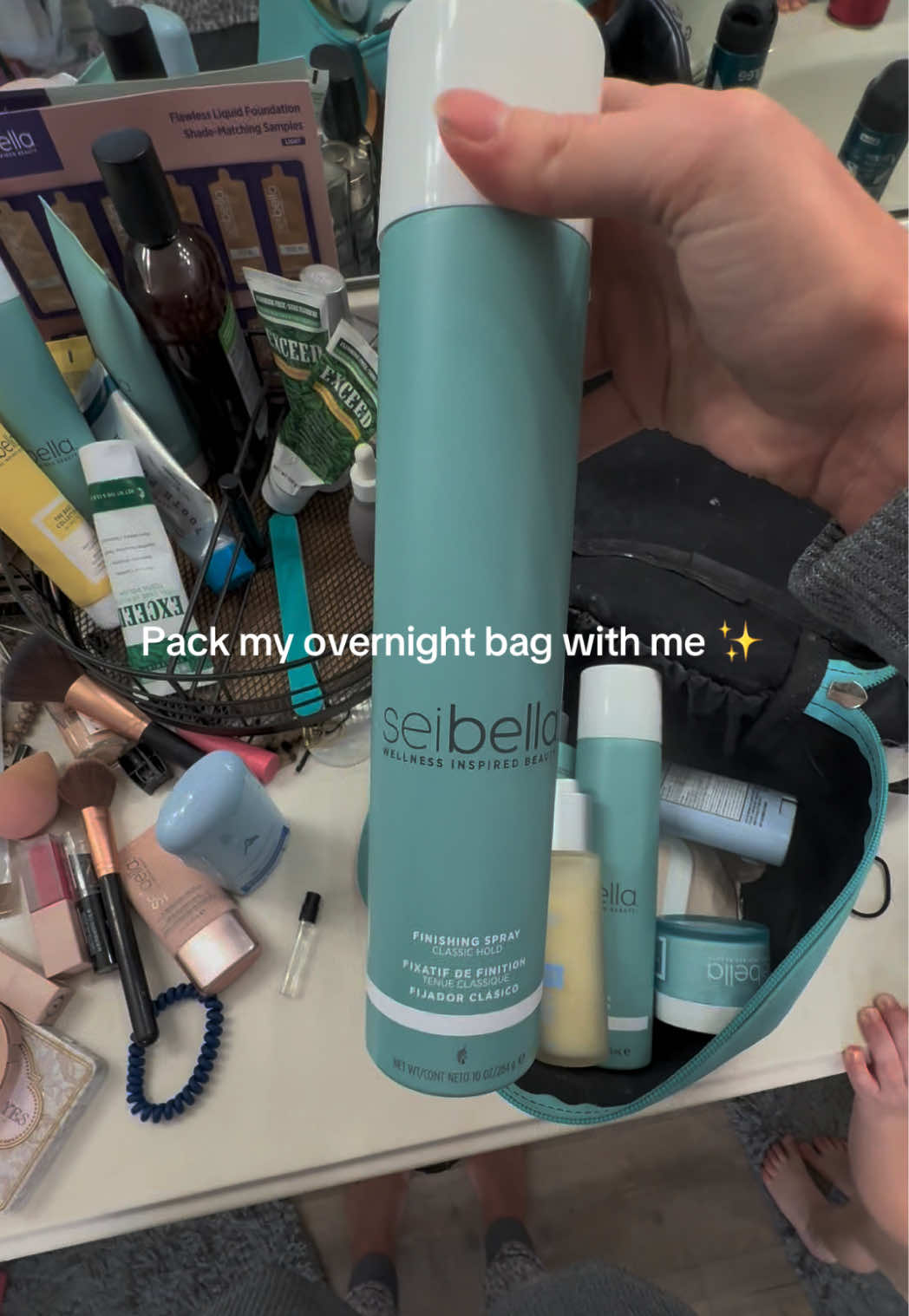 Slowly swapping my bathroom & makeup products to be cleaner options!  Sei Bella is taking over my bag and I LOVE IT 😍 Follows European beauty standards and quality, but is so affordable!!! 