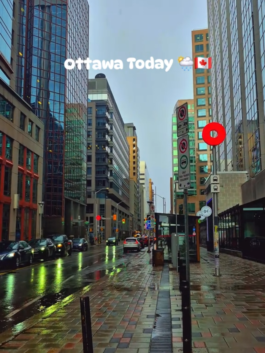 Ottawa Today 🌦🇨🇦 #canada🇨🇦 #ottawatiktok #ottawa 