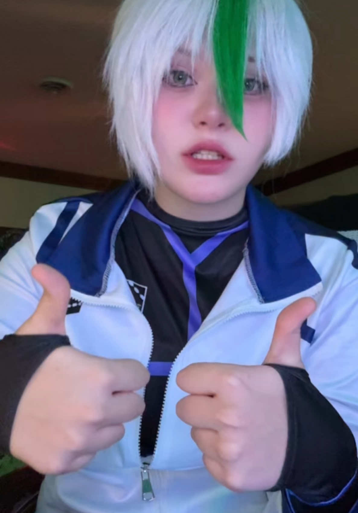“The last time he cried was after getting smacked (“apparently cheating is a no-no”)” #otoyaeita #otoyaeitacosplay #otoyabluelockcosplay #bluelock #bluelockcosplay 