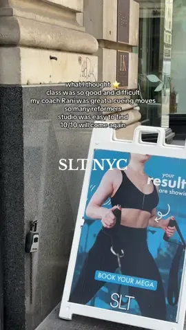 Finding a local lagree studio when I travel is one of my favorite things that gives me a bit of my normal routine back when I travel, l loved trying @sltnyc! #lagree #sltnyc #lagreefitness #lagreenyc #nycworkoutclass 