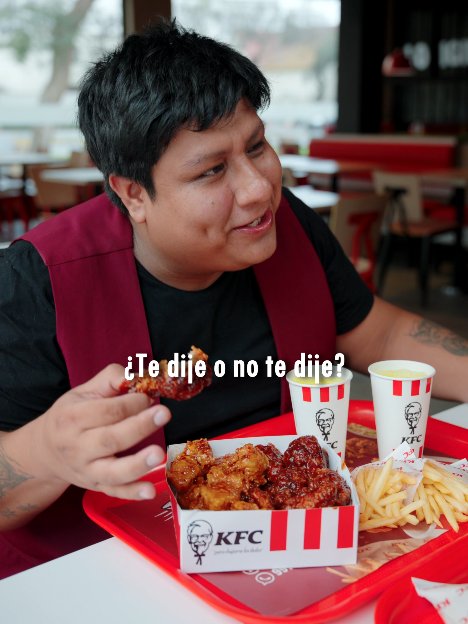 Los Hot Wings y Nuggets bañados, son la única SALSA que necesito. 💋