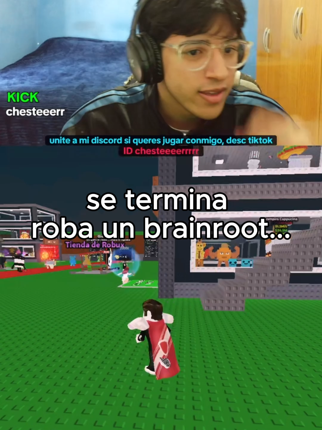 se nos va... #robloxfyp #brainrots #chesteeerr #viraltiktok #robloxfunny