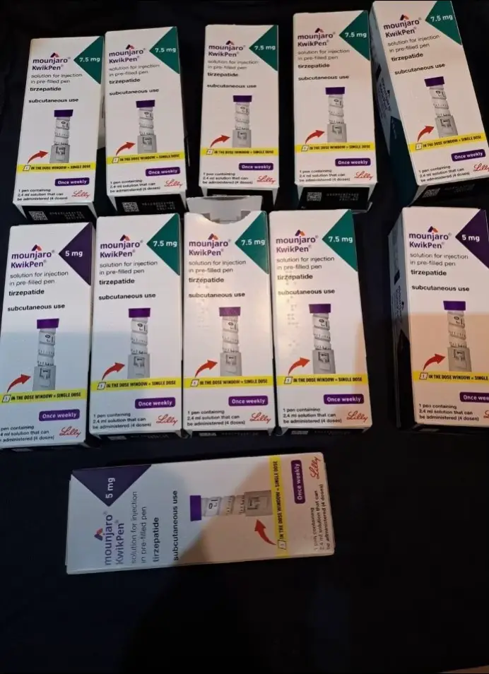 7.5mg mounjaro available in stock. Keeping sending your orders thanks☺️  #pharmacytechnician  #pharmacist  #onlinepharmacy  #uk