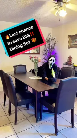 Dining Set  🔥 Last chance to save BIG – get it now or regret later 😉 @FurnitureFinds Hub  #tiktokshopcreatorpicks #fallfestival #christmasgiftideas #diningset #homeessentials 
