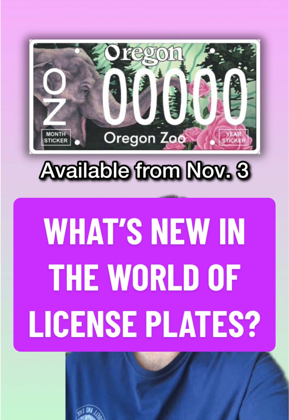 What’s new in the world of license plates: October 2025 edition #foryoupage #fyp #licenseplatetok #oregon #washington 
