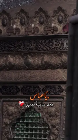 ياعباس بعد مابيه صبر #اللهم_صل_على_محمد_وآل_محمد #السلام_عليك_يا_ابا_الفضل_العباس_ع #creatorsearchinsights 