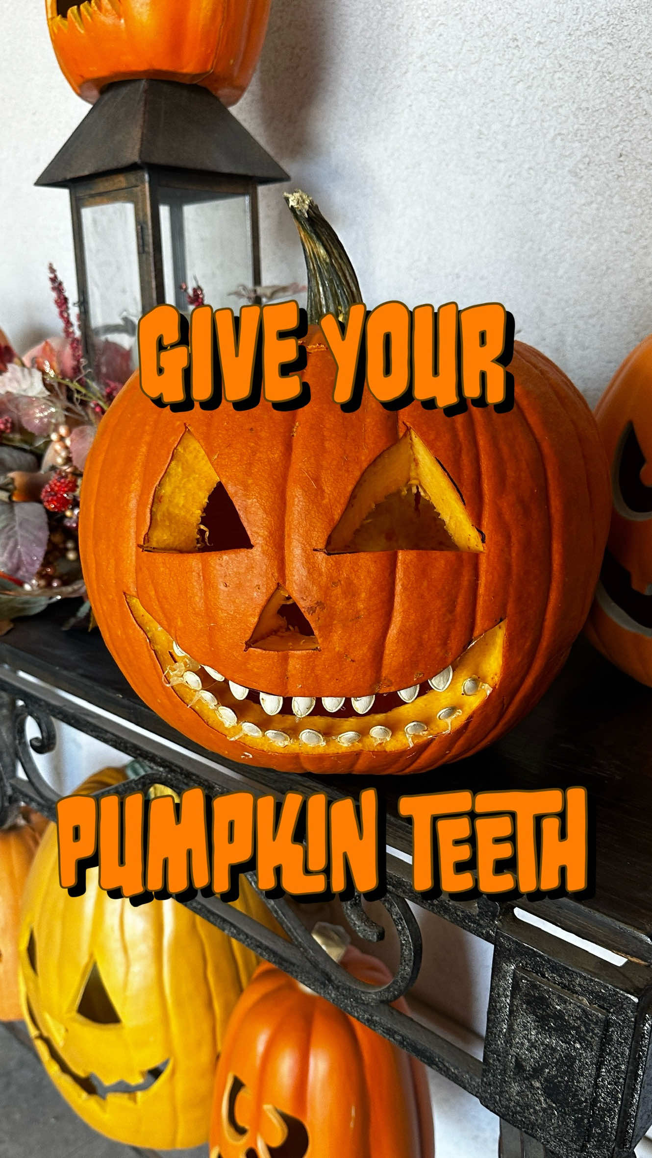 Even Pumpkins Deserve a Pretty Smile