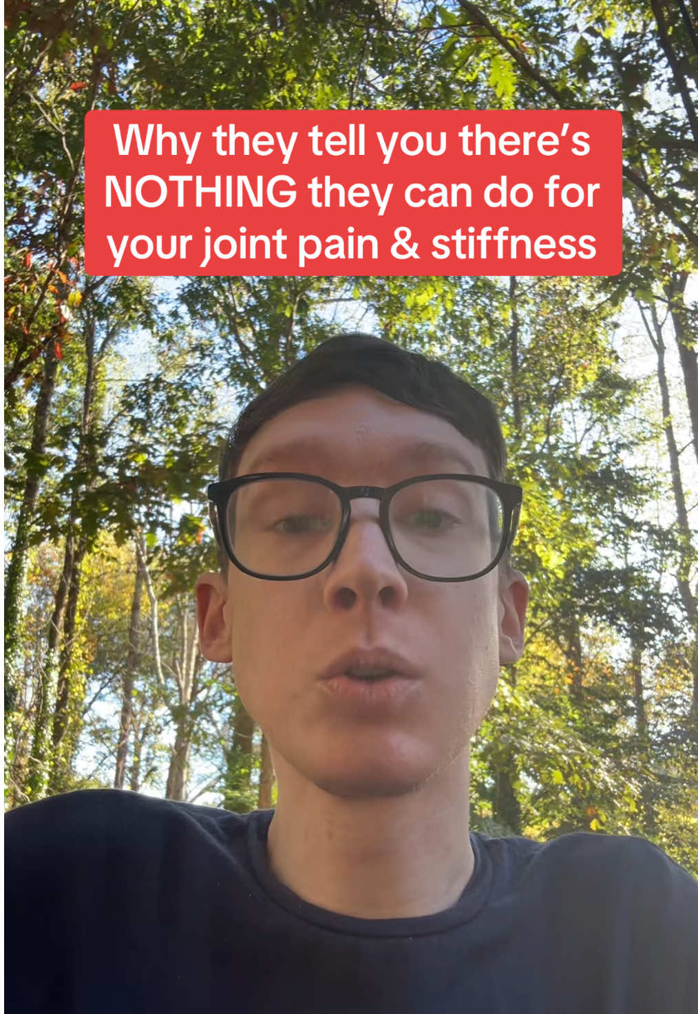 They don’t tell you about things like glucosamine & chondroitin for a reason…