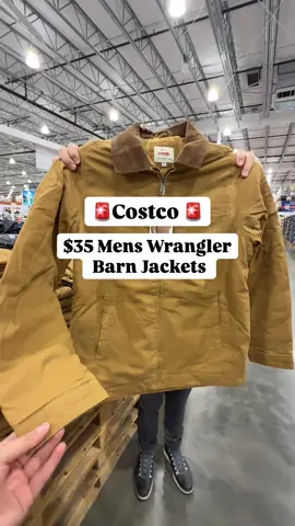 🚨The viral $35 Wrangler jacket is back at Costco!! This is such a good find!! It comes in brown and washed black colors. And would make a great gift too!! Send this to someone that would love this and follow for more new Costco finds  #costco #costconew #costconewdeals #costcofinds #costcodeals  