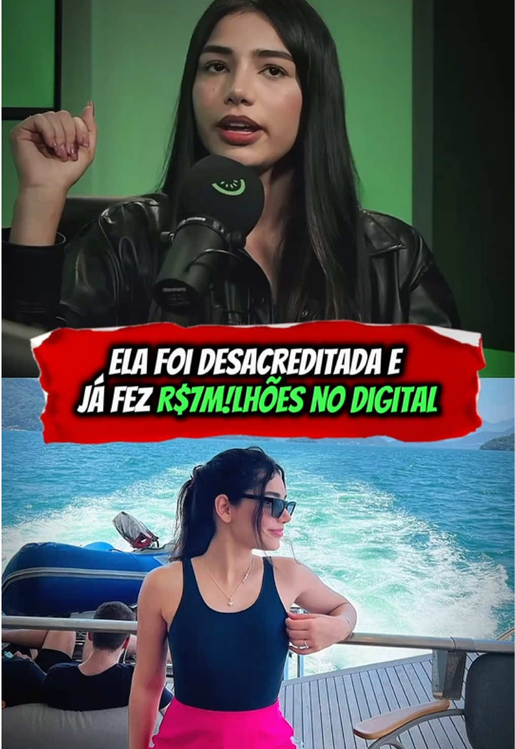 Ela foi descareditada e já fez R$7M!lhões no Digital..