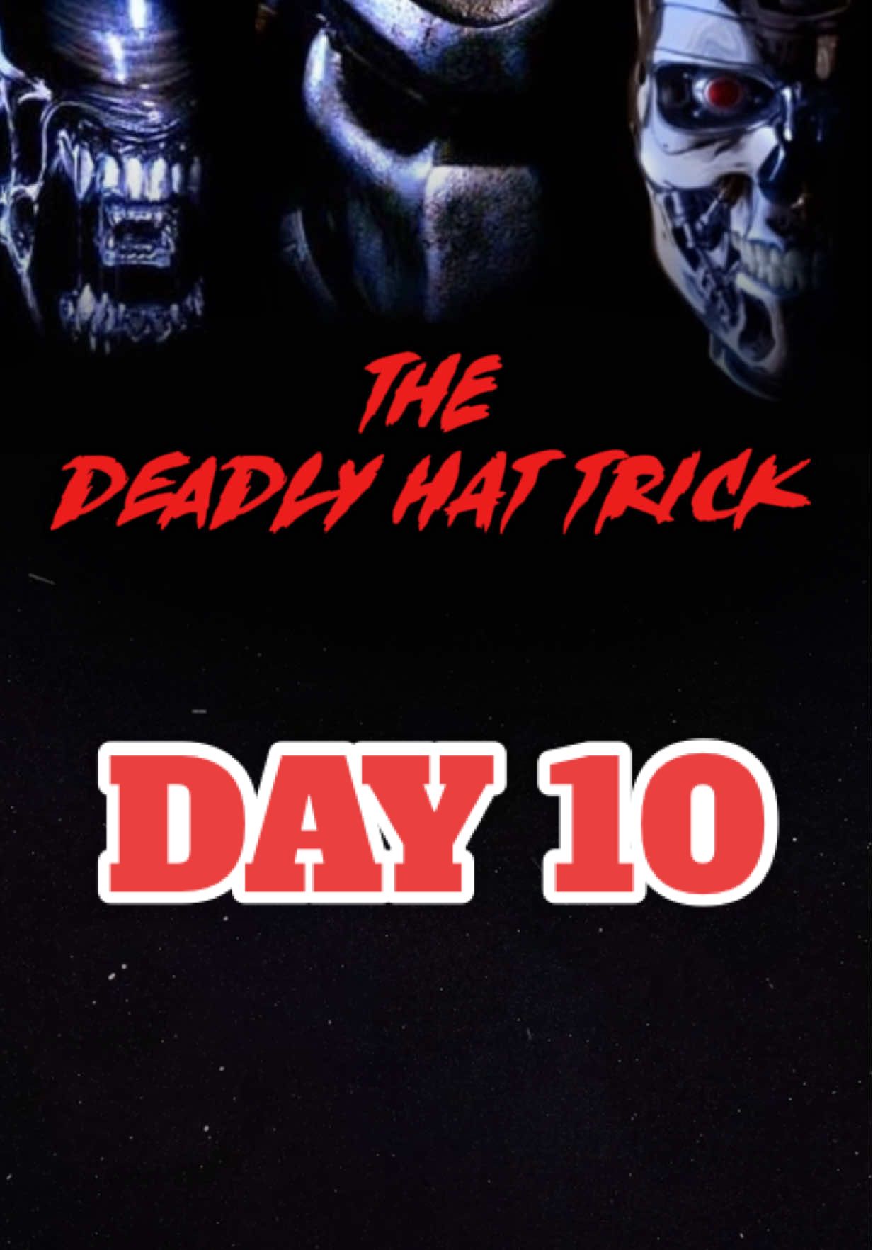 The Deadly Hat Trick  DAY 10 of making Predator-related videos everyday in hopes that Dan Trachtenberg, 20th Century Studios, or Disney invite me to the PREDATOR BADLANDS movie premiere. #predatorbadlands #predatormovie #predator #billpaxton  #predatorbadlandspremiere