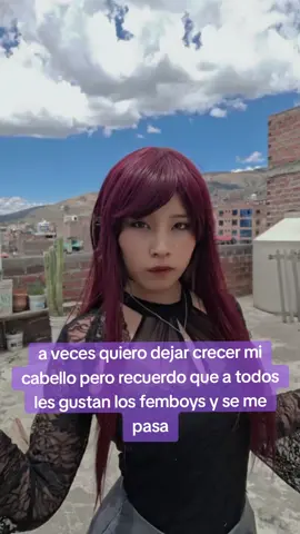 sjjsjsjs solo es un chiste, pero enserió, ahora sis dejare crecer mi cabello #contenido #alt #altgirl #tercermundistas 
