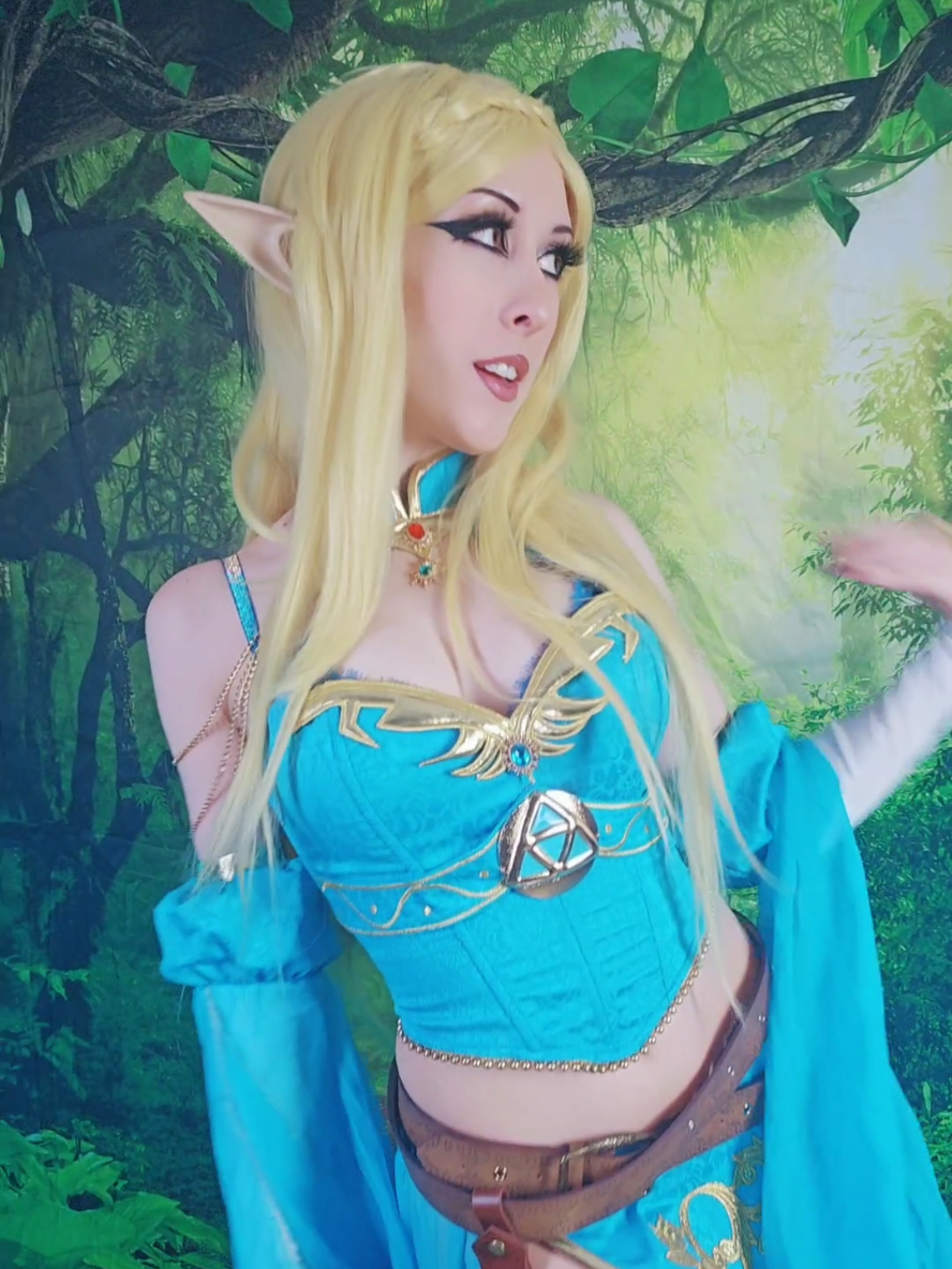 had this random transition thought, worked surprisingly well lmao #zelda #botwzelda #cosplay #housetour #fyp 