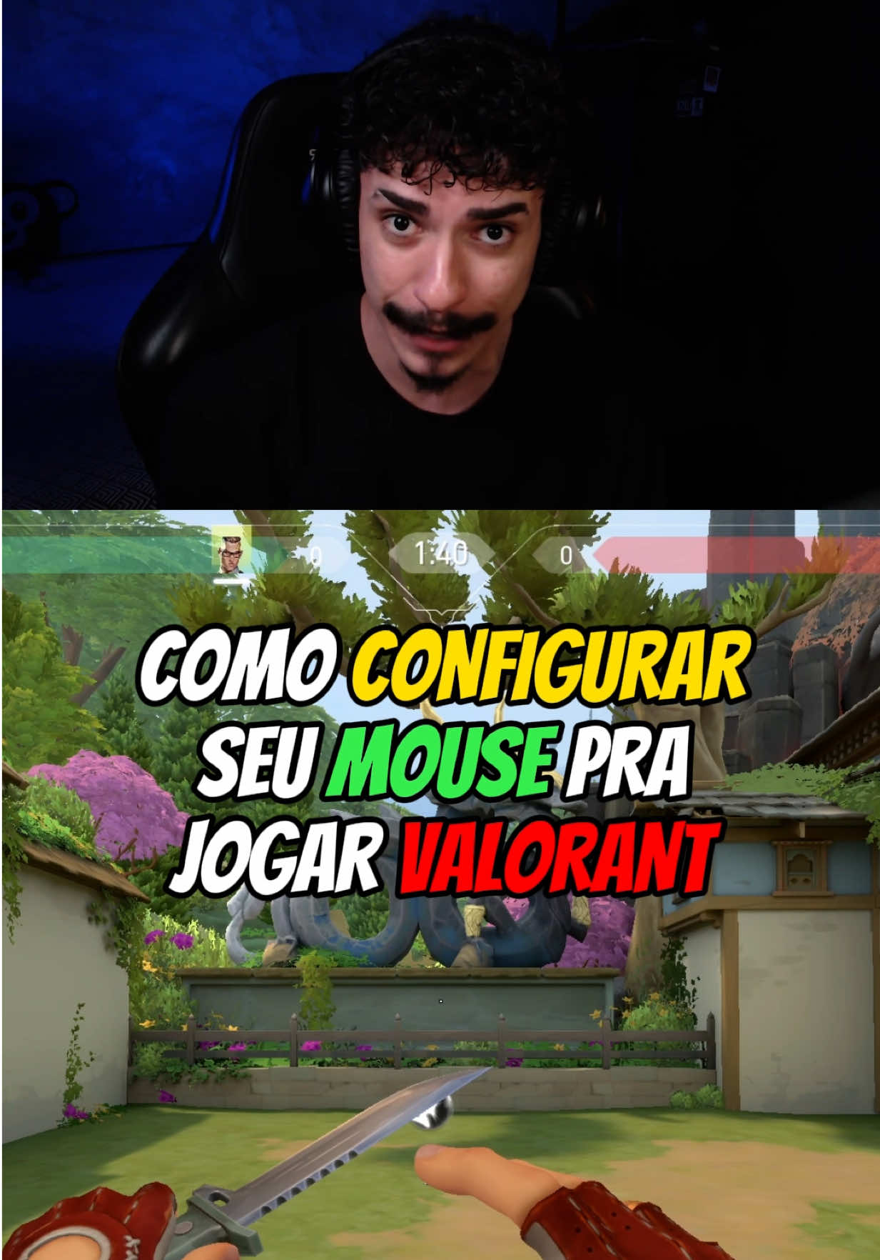 Como configurar seu mouse para jogar Valorant! 😱 @freitinha  #valorantclips #valorantcortes #valorantbrasil #valorantdicas 