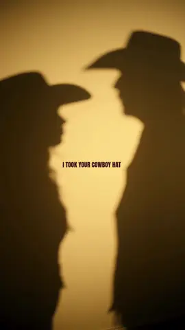 pov: I took your cowboy hat and tipped it back