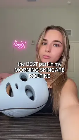 my favorite part in my morning skincare routine: The Shark CryoGlow Mask!! @Shark Beauty #sponsoredbysharkbeauty #sharkcryoglow #skincare #skincareroutine 