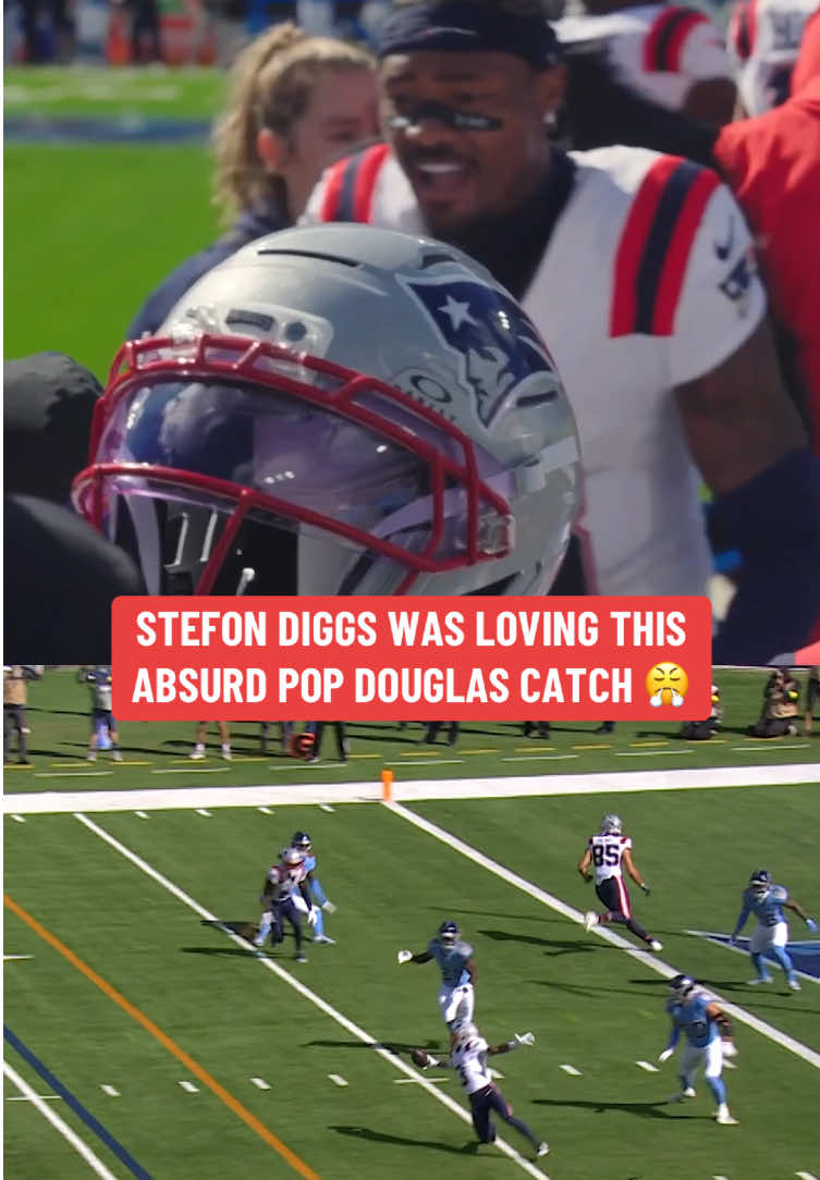 we love a good hype man 🤝 #stefondiggs #demariodouglas #newenglandpatriots #nfl (via @New England Patriots)