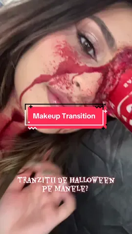 #fakeblood #machiajromania #halloweenmakeup #glamcentrebyiasmina #babydollsbyiasmina @Only About Make-up 