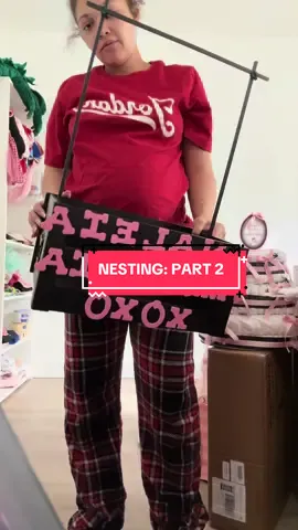 NESTING: PART 2 🩷 #fyp #nesting #32weekspregnant #babygirl #firsttimemom 