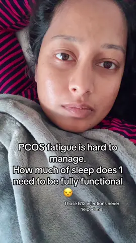 What do you recommend? #pcos #fatigue #pcosawareness #pcosproblems #sleep 