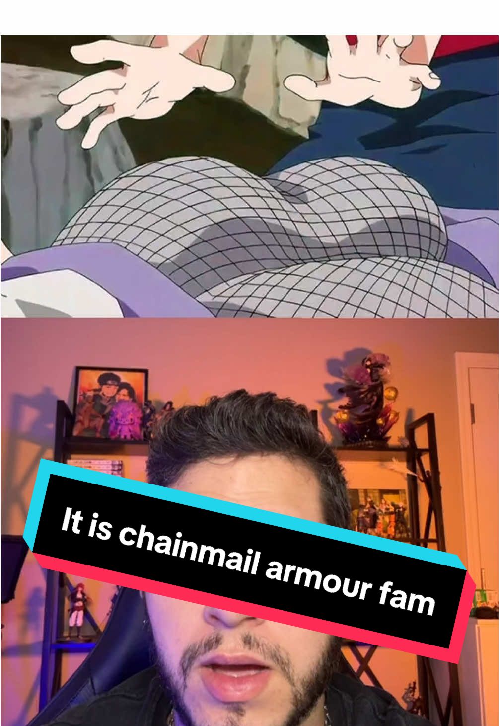 Yeah man it’s chainmail armour @ND | Manga Creator #anime #naruto #narutoshippuden #sasuke #hinata 