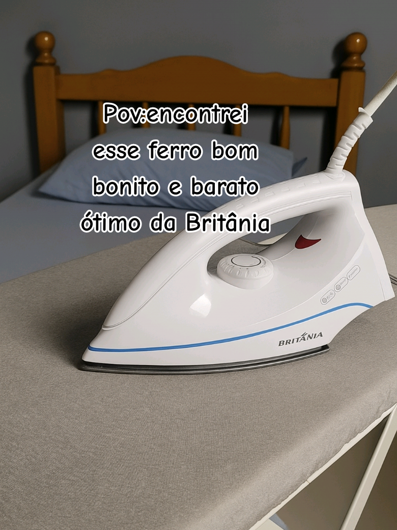 ferro de passar roupas Britânia #ferro #fyy #britania #ferropassarroupa #tiktokshop 