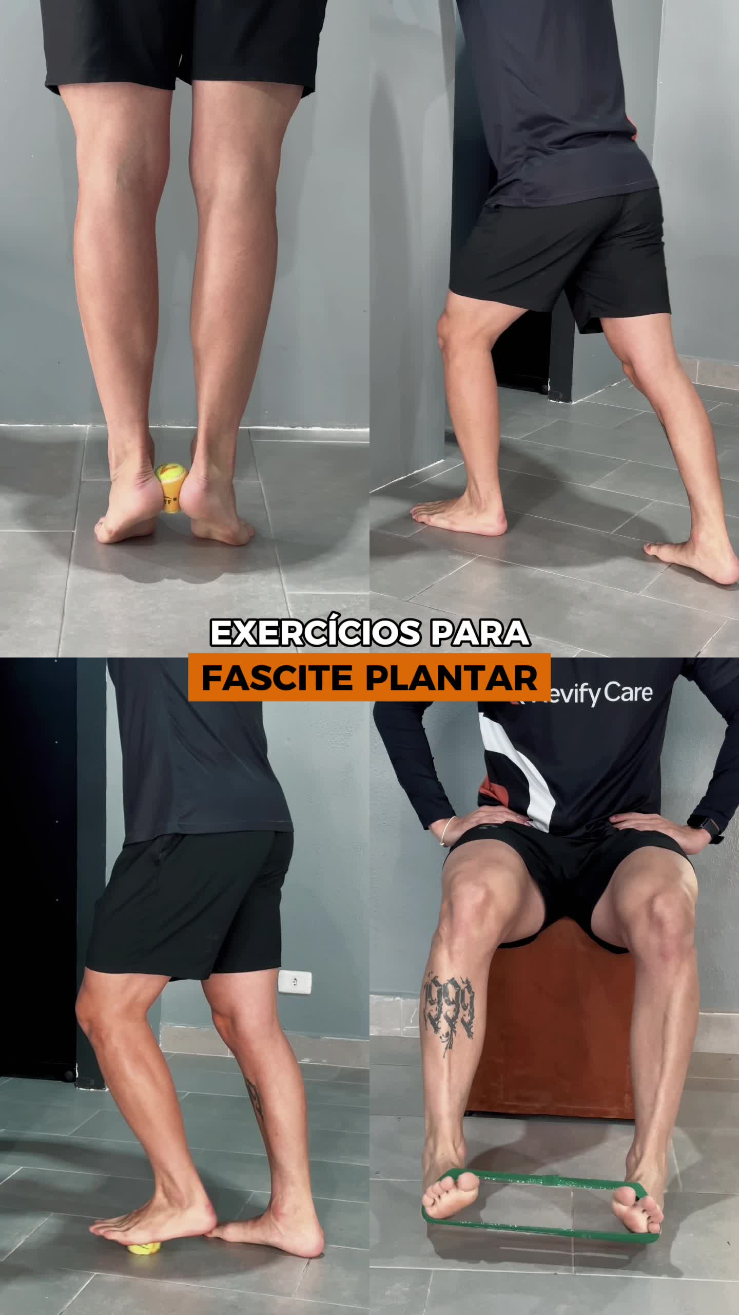 Aquela pontada no calcanhar que não te deixa em paz? Isso tem nome: fascite plantar. É uma das queixas mais comuns e acontece por uma sobrecarga na fáscia, o tecido que reveste a sola do pé. No vídeo, demonstramos exercícios simples de mobilidade e liberação que ajudam a aliviar a tensão e a dor no local. Mas lembre-se: aliviar o sintoma é o primeiro passo. O tratamento de verdade investiga por que a fáscia está sobrecarregada (seja pela sua pisada, fraquezas musculares ou tipo de treino). Salve este vídeo para fazer os exercícios. Se você quer resolver a causa do problema, toque no link da bio e agende sua avaliação. #FascitePlantar #DorNoCalcanhar #Fisioterapia #SaoCaetanoDoSul