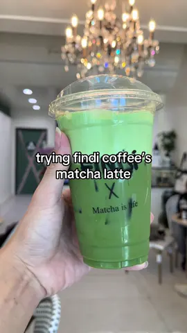 the finidi coffee is bussalicious, the matcha tho… #matcha #oc #ocfoodie #Foodie 