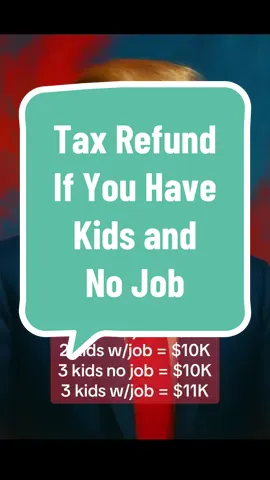 Do you qualify for a tax refund if you have zero income but have children? #taxes #singlemom #taxrefund #taxreturn #childtaxcredit 