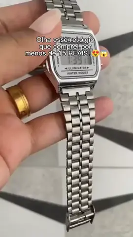 🕒 Estilo e pontualidade andam juntos com esse relógio 😎✨ #relogio #foryoupage #tiktokshop #fyp #viralvideos 