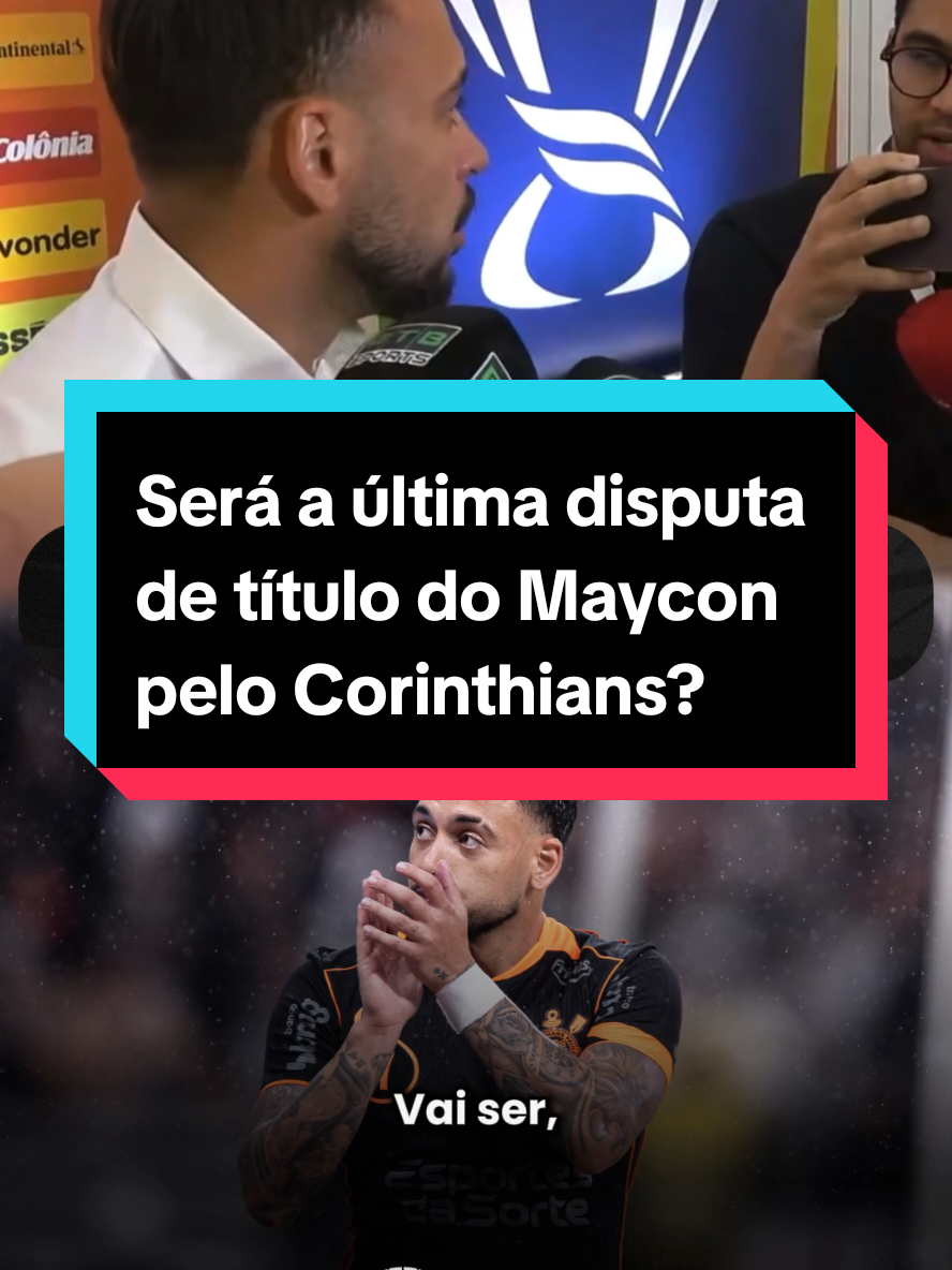 Maycon responde sobre possivelmente disputar sua última disputa de título pelo Corinthians, visto que tem contrato apenas até o fim de 2025. 🎥 Matheus Quintino & Victor Gomes / Meu Timão #Corinthians #Timão #MeuTimão #TikTokEsportes 