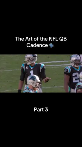 Each NFL QB’s cadence is unique and has its own rhythm, personality, and power to control the entire game. Part 3. 🏈 #nfl #qb #football #nflfootball #fyp 