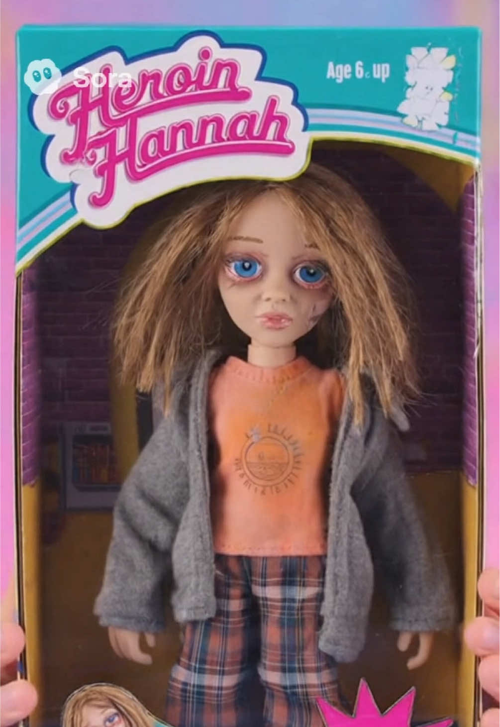You asked for it TikTok! The Herion Hanna doll is here!! She’s living a rock star life in her single wide. #aivideos #funnyai #1980stoys #funnyvid #sora2