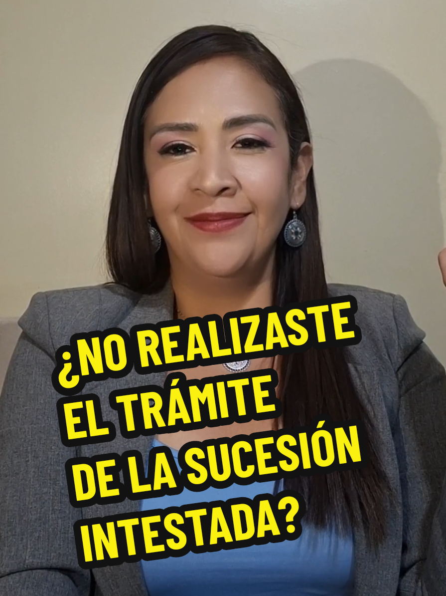 ⚖️ ¿Qué pasaría si no realizo el trámite de la sucesión intestada? No hacerlo puede generar conflictos familiares y dificultades para disponer legalmente de los bienes del fallecido. En este reel te explicamos por qué es importante realizar este trámite.  #sucesionintestada #herencia #abogada #disputa #terreno 