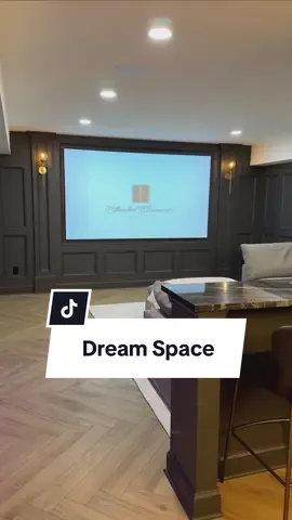 Let’s Make Dream Basement A Reality!  • • #finishedbasement  #basementdesign  #bar #minihoop 